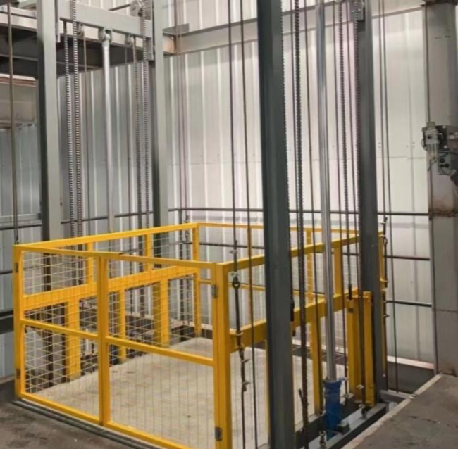 桐城导轨式升降机一般加工周期